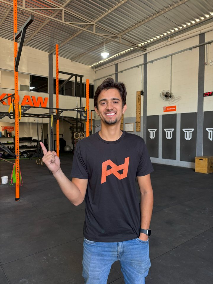 Clodomir, da equipe Pelegrini Fitness