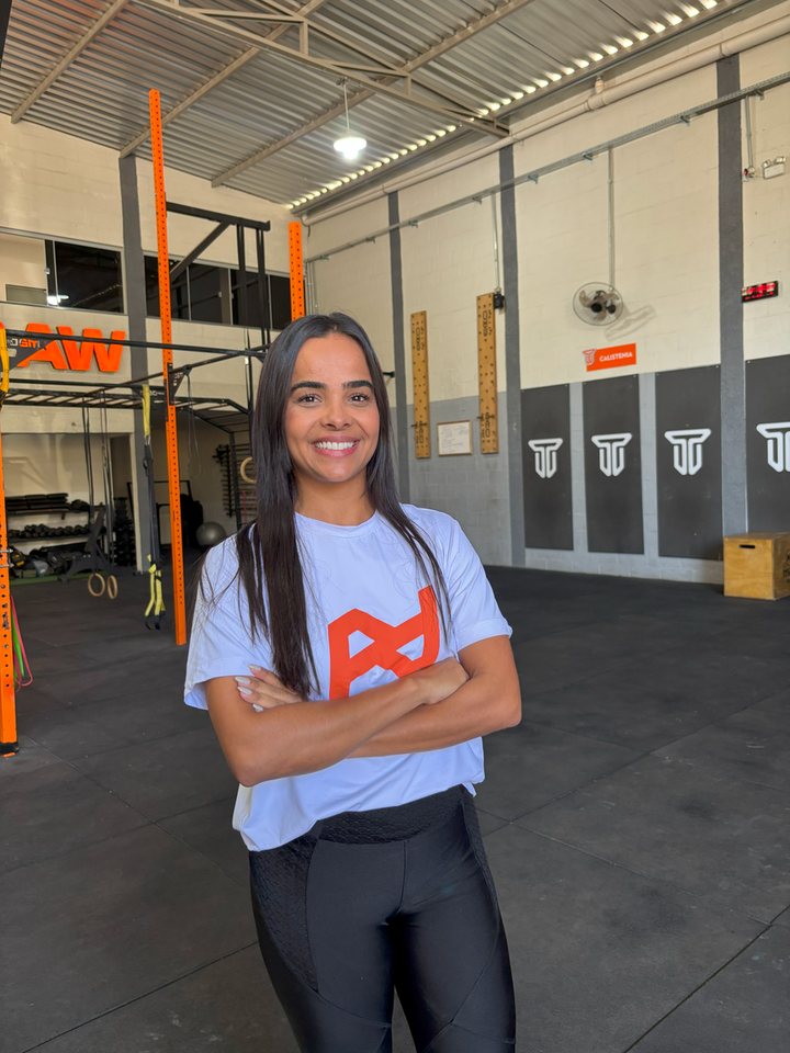 Letícia, da equipe Pelegrini Fitness